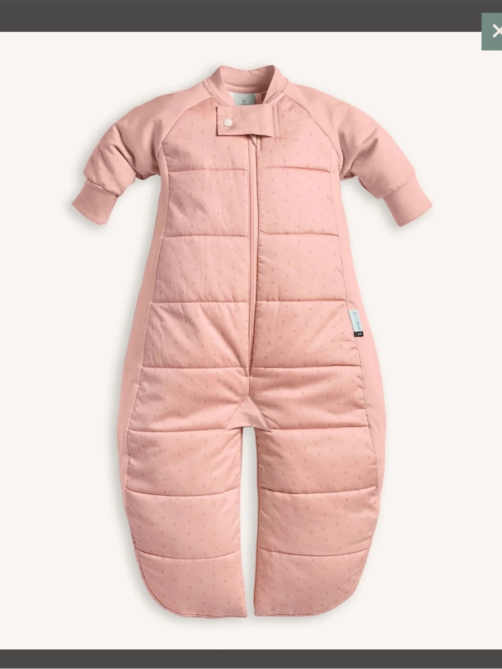 Ergopouch Australia Sleep Suit Sack 3.5 TOG Berries Pattern Pink size 00-2